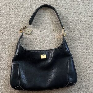 Used Salvatore Ferragamo Black Shoulder Bag